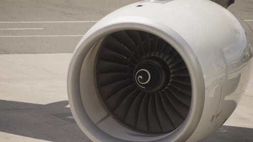 Flugzeug-Motor