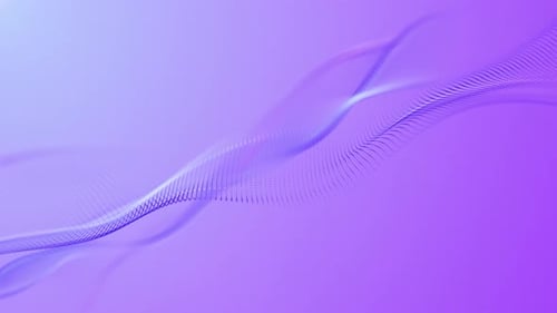 Dynamic Abstract Flowing Particle Wave Background