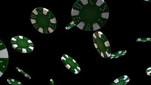 Green Poker Chip V2