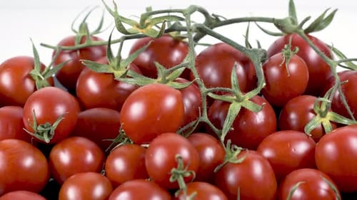 Close And Detailed Shot Pile Of Fresh Tomato