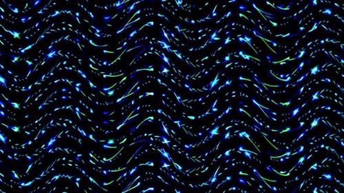 Dynamic Neon Wavy Lines Motion Background Loop
