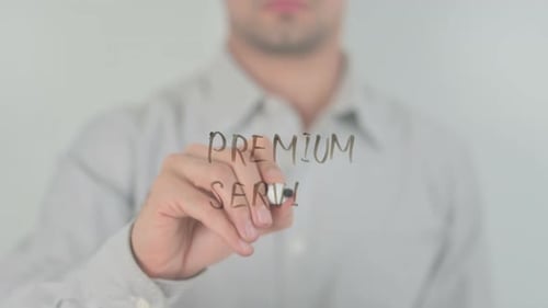 Hand Writing Premium Service with a Marker