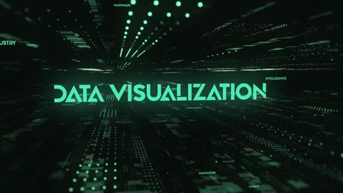 Sci Fi Digital Data Word Data Visualization