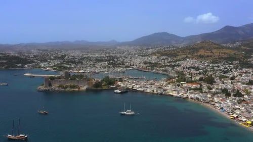 Aerial View of Bodrum