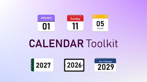 Kit de herramientas de calendario