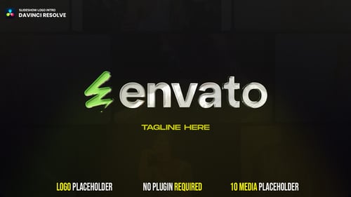 Slideshow Logo Intro Davinci Resolve