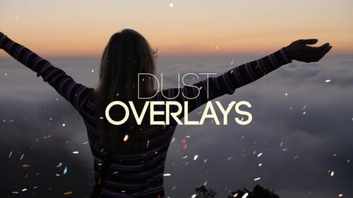 Floating Dust Particles Natural Light Overlays