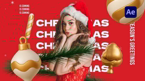 Cute 3D Christmas Intro