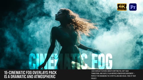 Cinematic Fog Overlays Pack with Realistic Mist Effects