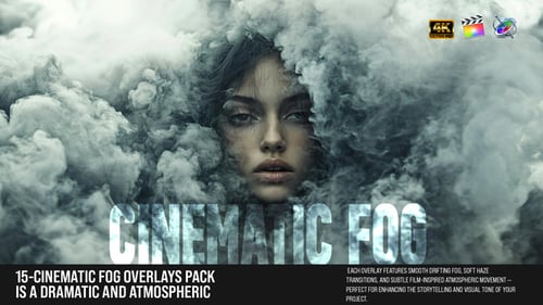 Cinematic Fog Overlays Pack – Realistic Mist & Atmospheric Film FX For FCPX