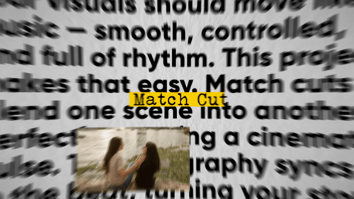 Match Cut Intro