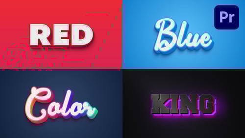 Effet de texte - Style 3D 02