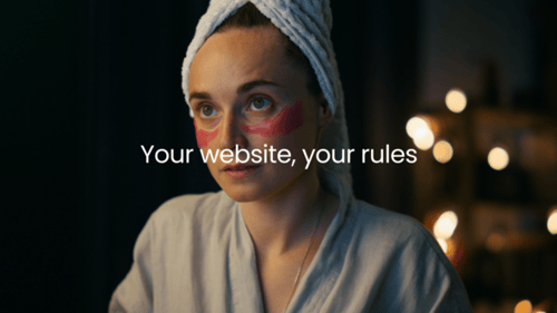 Teaser promocional del sitio web