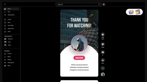 Vertical End Screen for FCPX