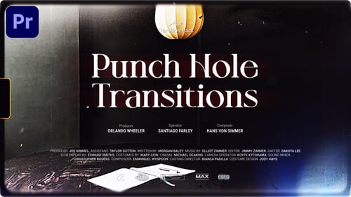 Punch Hole Transitions For Premiere Pro
