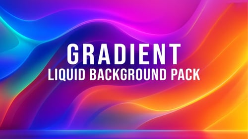 Liquid Gradients Background Pack For Apple Motion and Final Cut Pro