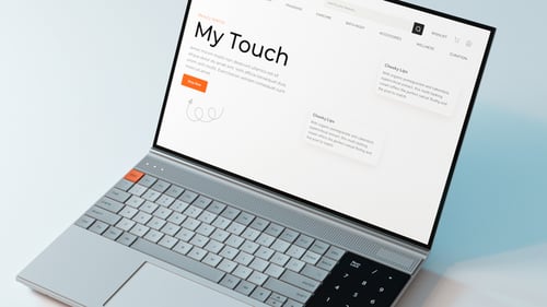 3D Laptop Device Mockup Presentation