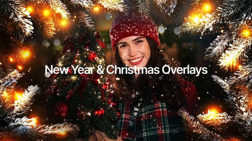 New Year Christmas Overlays
