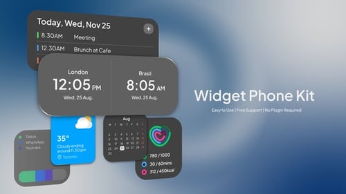 Widget UI Phone