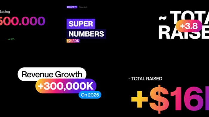 Counter Editable Video Templates - Envato