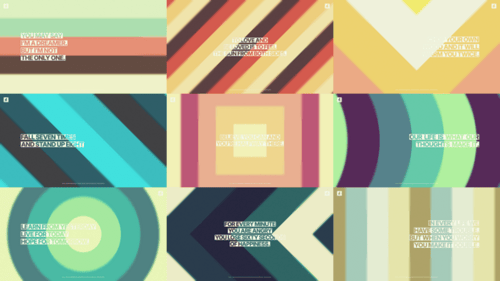Colorful Titles