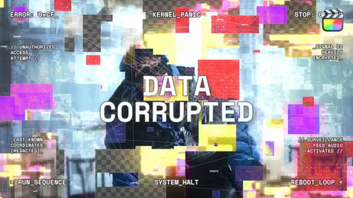 Digital Scan Titles Pack - FCPX