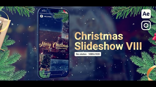 Vertical Christmas Slideshow