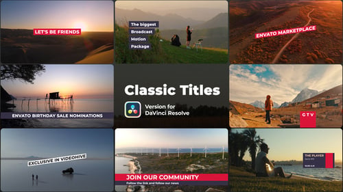Classic Titles | DaVinci Resolve