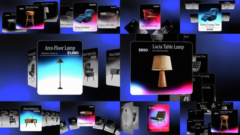 Modern Vertical Carousel Slideshow for Dynamic Fashion and Product ...