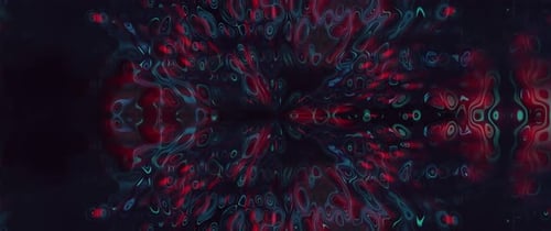 Vibrant Abstract Kaleidoscope Liquid Motion Graphics