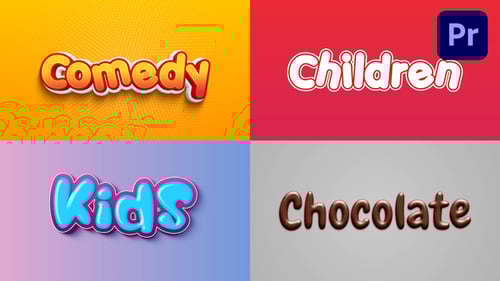 Efecto de texto - Kid Style 02