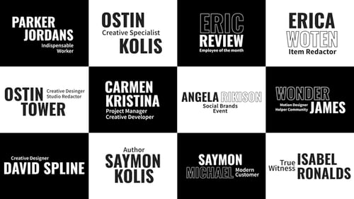 Modern Professional Lower Thirds Pack