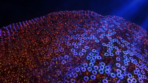 Background of Moving Tubes