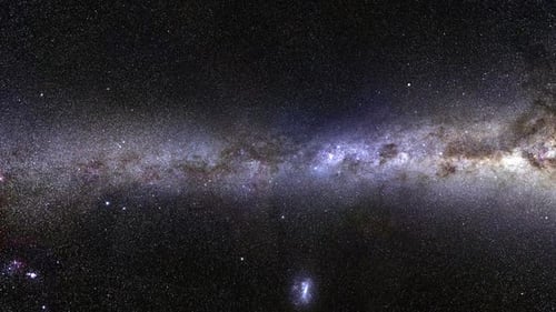 Milkyway Full Panorama 360 Nahtlose Schleife
