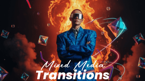 Mixed Media Transitions | MOGRT