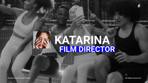 Minimalist Lower Thirds with Profile Photos and Modern Typography