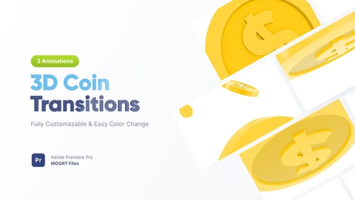 3D Coin Transitions