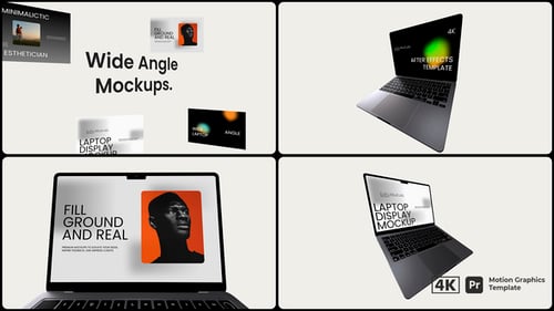 Wide Angle Website Mockup PP