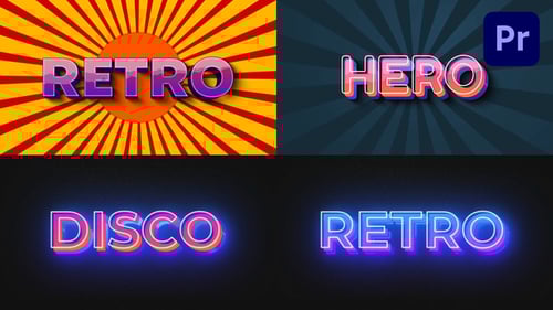 Text Effect - Retro Style 02