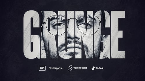 Grunge Intro Logo Reveal