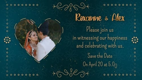 Wedding Indian Invitation MOGRT Premiere Pro