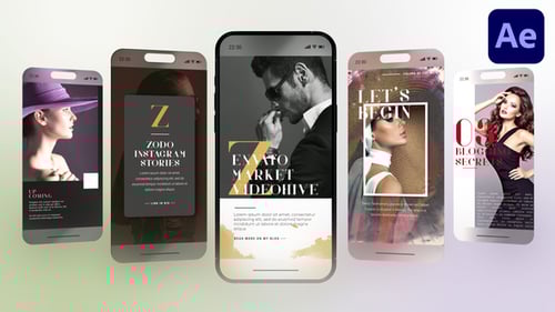 Modern Instagram Stories with Fluid Transitions and Dynamic Layouts