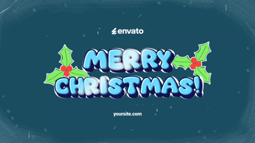 Christmas Logo for After Effects