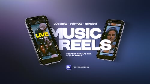 Music Event Promo Reels - Premiere Pro