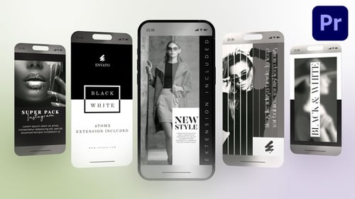 Instagram en blanco y negro