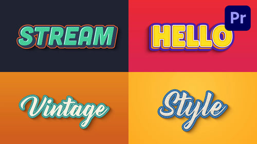 Text Effect - Vintage Style