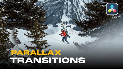 Parallax Transitions for DaVinci Resolve | 20 Cinematic 4K Transitions