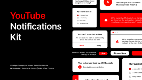 YouTube Notifications Kit | DR