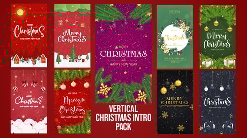 Vertical Happy New Year Pack | MOGRT
