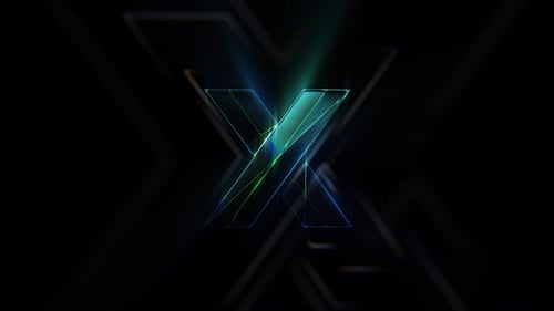 Dynamic Geometric Light Logo Opener